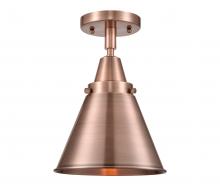 Innovations Lighting 447-1C-AC-M13-AC - Appalachian - 1 Light - 8 inch - Antique Copper - Semi-Flush Mount