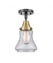 Innovations Lighting 447-1C-BAB-G194 - Bellmont - 1 Light - 6 inch - Black Antique Brass - Flush Mount