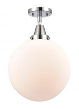 Innovations Lighting 447-1C-PC-G201-12 - Beacon - 1 Light - 12 inch - Polished Chrome - Semi-Flush Mount