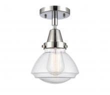 Innovations Lighting 447-1C-PC-G324 - Olean - 1 Light - 7 inch - Polished Chrome - Semi-Flush Mount