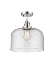 Innovations Lighting 447-1C-PC-G74-L - Bell - 1 Light - 12 inch - Polished Chrome - Semi-Flush Mount