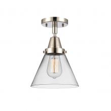 Innovations Lighting 447-1C-PN-G42 - Cone - 1 Light - 8 inch - Polished Nickel - Semi-Flush Mount