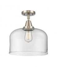 Innovations Lighting 447-1C-SN-G72-L - Bell - 1 Light - 12 inch - Brushed Satin Nickel - Semi-Flush Mount