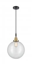 Innovations Lighting 447-1P-BAB-G202-12 - Beacon - 1 Light - 12 inch - Black Antique Brass - Mini Pendant