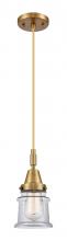 Innovations Lighting 447-1P-BB-G182S - Canton - 1 Light - 7 inch - Brushed Brass - Mini Pendant