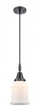 Innovations Lighting 447-1P-BK-G181 - Canton - 1 Light - 7 inch - Matte Black - Mini Pendant