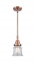 Innovations Lighting 447-1S-AC-G182S - Canton - 1 Light - 7 inch - Antique Copper - Mini Pendant