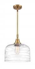 Innovations Lighting 447-1S-BB-G713-L - Bell - 1 Light - 12 inch - Brushed Brass - Mini Pendant