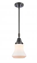 Innovations Lighting 447-1S-BK-G191 - Bellmont - 1 Light - 7 inch - Matte Black - Mini Pendant