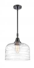 Innovations Lighting 447-1S-BK-G713-L - Bell - 1 Light - 12 inch - Matte Black - Mini Pendant