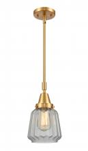 Innovations Lighting 447-1S-SG-G142 - Chatham - 1 Light - 7 inch - Satin Gold - Mini Pendant
