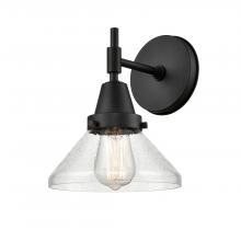 Innovations Lighting 447-1W-BK-SDY-LED - Caden - 1 Light - 8 inch - Matte Black - Sconce