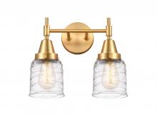 Innovations Lighting 447-2W-SG-G513 - Caden - 2 Light - 14 inch - Satin Gold - Bath Vanity Light