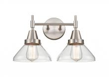 Innovations Lighting 447-2W-SN-CL-LED - Caden - 2 Light - 17 inch - Satin Nickel - Bath Vanity Light