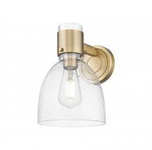 Innovations Lighting 464-1W-BB-G464D-7SDY - Lawton Bell - 1 Light - 8 inch - Brushed Brass - Sconce