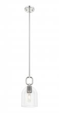 Innovations Lighting 485-1S-PN-G487-6CL - Hudson - 1 Light - 6 inch - Polished Nickel - Mini Pendant