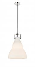 Innovations Lighting 494-1S-PN-G591-14 - Haverhill - 1 Light - 14 inch - Polished Nickel - Stem hung - Pendant