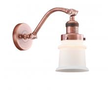 Innovations Lighting 515-1W-AC-G181S - Canton - 1 Light - 7 inch - Antique Copper - Sconce