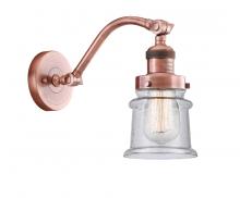 Innovations Lighting 515-1W-AC-G184S - Canton - 1 Light - 7 inch - Antique Copper - Sconce