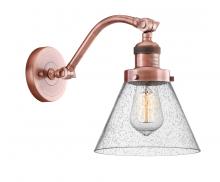 Innovations Lighting 515-1W-AC-G44 - Cone - 1 Light - 8 inch - Antique Copper - Sconce