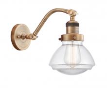 Innovations Lighting 515-1W-BB-G322 - Olean - 1 Light - 7 inch - Brushed Brass - Adjustable Sconce