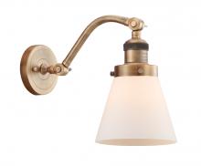 Innovations Lighting 515-1W-BB-G61 - Cone - 1 Light - 7 inch - Brushed Brass - Adjustable Sconce