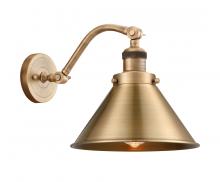 Innovations Lighting 515-1W-BB-M10-BB - Briarcliff - 1 Light - 10 inch - Brushed Brass - Sconce