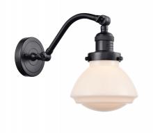 Innovations Lighting 515-1W-BK-G321 - Olean - 1 Light - 7 inch - Matte Black - Adjustable Sconce