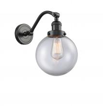 Innovations Lighting 515-1W-OB-G202-8-LED - Beacon - 1 Light - 8 inch - Oil Rubbed Bronze - Adjustable Sconce