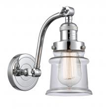 Innovations Lighting 515-1W-PC-G182S - Canton - 1 Light - 7 inch - Polished Chrome - Sconce
