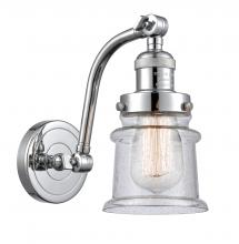 Innovations Lighting 515-1W-PC-G184S - Canton - 1 Light - 7 inch - Polished Chrome - Sconce