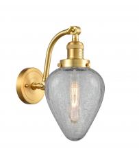 Innovations Lighting 515-1W-SG-G165 - Geneseo - 1 Light - 7 inch - Satin Gold - Adjustable Sconce