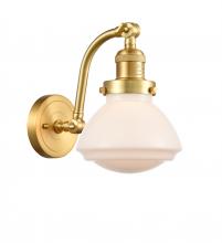Innovations Lighting 515-1W-SG-G321 - Olean - 1 Light - 7 inch - Satin Gold - Adjustable Sconce