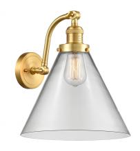 Innovations Lighting 515-1W-SG-G42-L - Cone - 1 Light - 12 inch - Satin Gold - Sconce