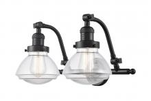 Innovations Lighting 515-2W-OB-G322 - Olean - 2 Light - 19 inch - Oil Rubbed Bronze - Adjustable Bath Vanity Light