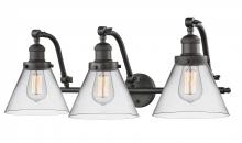 Innovations Lighting 515-3W-OB-G42 - Cone - 3 Light - 28 inch - Oil Rubbed Bronze - Adjustable Bath Vanity Light