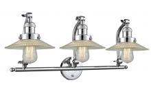 Innovations Lighting 515-3W-PC-G2 - Halophane - 3 Light - 28 inch - Polished Chrome - Adjustable Bath Vanity Light
