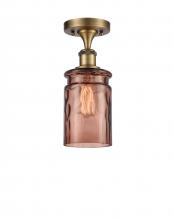 Innovations Lighting 516-1C-BB-G352-TOF - Candor 1 Light Semi-Flush Mount