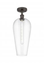 Innovations Lighting 516-1C-OB-G456-8CL - Chelsea - 1 Light - 8 inch - Oil Rubbed Bronze - Semi-Flush Mount