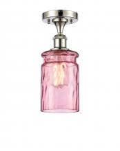 Innovations Lighting 516-1C-PN-G352-LIL - Candor 1 Light Semi-Flush Mount