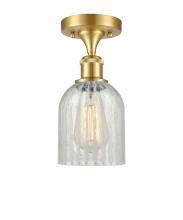 Innovations Lighting 516-1C-SG-G2511 - Caledonia - 1 Light - 5 inch - Satin Gold - Semi-Flush Mount