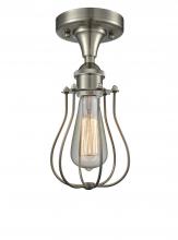 Innovations Lighting 516-1C-SN-CE513 - Muselet - 1 Light - 6 inch - Brushed Satin Nickel - Semi-Flush Mount