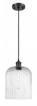 Innovations Lighting 516-1P-BK-G559-8SDY - Bridal Veil - 1 Light - 5 inch - Matte Black - Cord hung - Mini Pendant