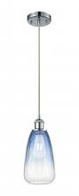 Innovations Lighting 516-1P-PC-G480-6SB - Brookhaven Almond - 1 Light - 6 inch - Polished Chrome - Cord hung - Mini Pendant