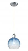 Innovations Lighting 516-1P-PC-G483-8SB - Brookhaven Globe - 1 Light - 8 inch - Polished Chrome - Cord hung - Mini Pendant