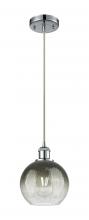 Innovations Lighting 516-1P-PC-G483-8SL - Brookhaven Globe - 1 Light - 8 inch - Polished Chrome - Cord hung - Mini Pendant
