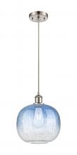 Innovations Lighting 516-1P-SN-G481-10SB - Brookhaven Sphere - 1 Light - 11 inch - Brushed Satin Nickel - Cord hung - Mini Pendant