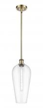 Innovations Lighting 516-1S-AB-G456-8CL - Chelsea - 1 Light - 8 inch - Antique Brass - Stem hung - Mini Pendant