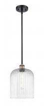 Innovations Lighting 516-1S-BAB-G559-8CL - Bridal Veil - 1 Light - 5 inch - Black Antique Brass - Mini Pendant