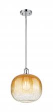 Innovations Lighting 516-1S-PC-G481-10AM - Brookhaven Sphere - 1 Light - 11 inch - Polished Chrome - Stem hung - Mini Pendant